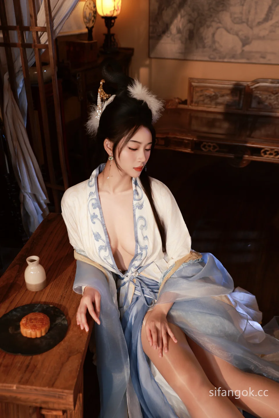 南乔 - 古装 [114P,3V-2.36GB] tg@simisebaisi 【丝足阁】048.webp